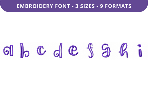 Boxed Sage Font a to I Review: A Refined Embroidery Choice