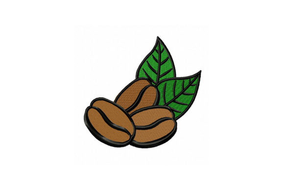 Coffee Beans with Leaves Embroidery Review for Seasonal Use
