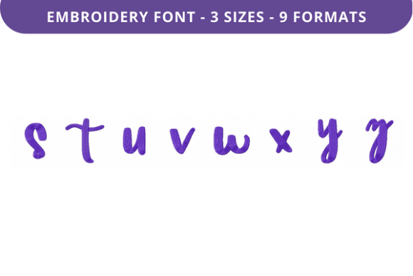 Country Garden Font S to Z Review: A Delightful Embroidery Addition