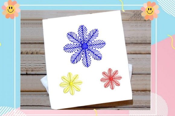 Cute Little Snow Flower Review: A Sweet Embroidery Design for Boutique Projects