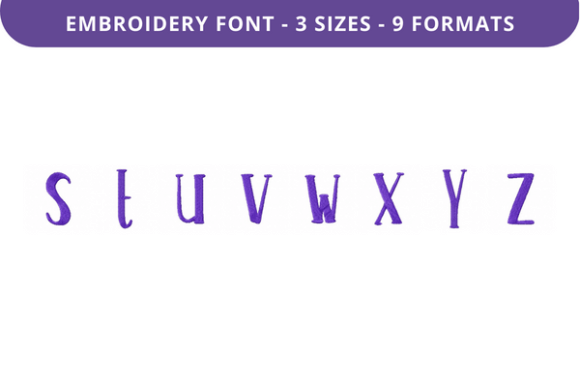 Dinner at Eight Font S to Z Review for Embroidery Sellers