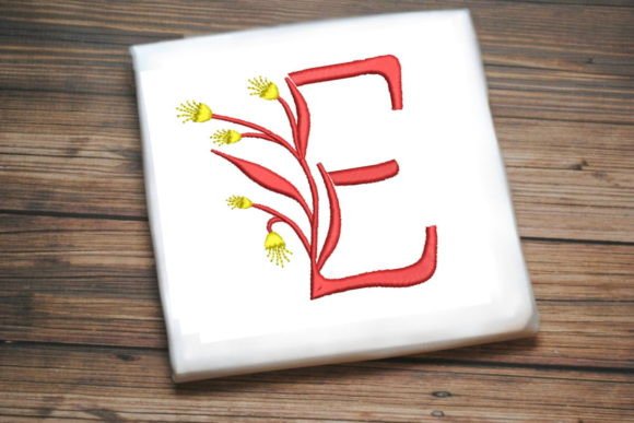 Floral Monogram Letter E Review: A Touch of Elegance for Handmade Gifts