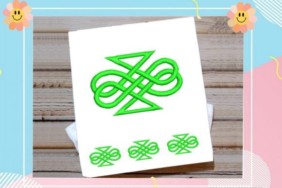Geometrical Border Embroidery Design Review
