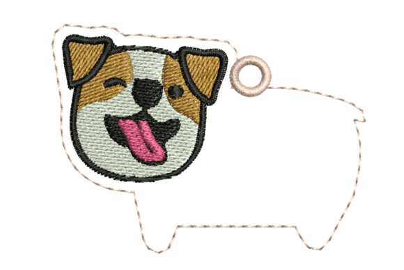 Jack Russell Tag Name Embroidery Design Review