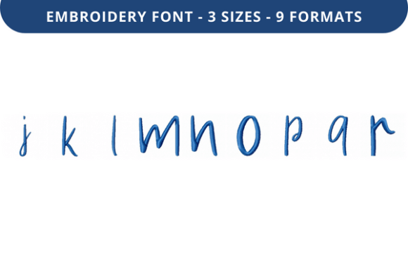 Madame Sy Bill Font J to R Review for Business Embroidery