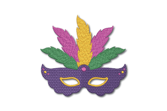 Marid Gras Mask with Feathers Review for Real Projects