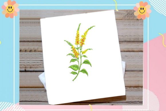 Review of Lovely Yellow Flowers Embroidery Design