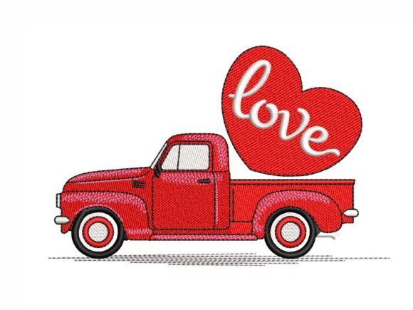 Valentine Truck Embroidery Design Review