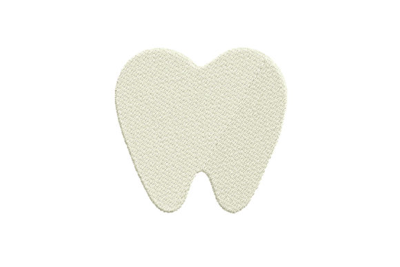 White Teeth Embroidery Design Review for Small Business Merch